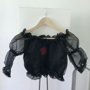 LAST VIRGIN Japanese brand top kawaii